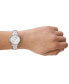 ფოტო #5 პროდუქტის Women's Anita Lille Three Hand Silver-Tone Stainless Steel Watch 30mm
