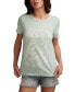 ფოტო #1 პროდუქტის Women's Pisces Poster Classic Crew Graphic T-Shirt