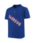 ფოტო #2 პროდუქტის Big Boys Mika Zibanejad Blue New York Rangers Player Name and Number T-shirt