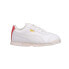 Фото #1 товара Puma Roma Brain Freeze Lace Up Toddler Girls White Sneakers Casual Shoes 387853