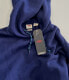 Levi's Men's Fleece Utility Hoodie Sweatshirt-Navy Green with Zip Pocket Size M