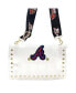 Фото #1 товара Men's and Women's Atlanta Braves Crystal Clear Envelope Crossbody Bag