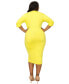 ფოტო #2 პროდუქტის Plus Size Mona Midi Dress