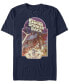 ფოტო #1 პროდუქტის Men's The Empire Strikes Back Short Sleeve Crew T-shirt