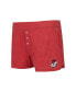 ფოტო #2 პროდუქტის Women's Red Georgia Bulldogs Team Color Long Sleeve T-shirt and Shorts Set