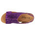 Фото #4 товара Corkys Carley Glitter Studded Wedge Womens Purple Casual Sandals 30-5316-PRGL