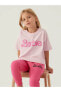 Фото #5 товара Barbie Kız Çocuk Tişört 9-14 Yaş Toz Pembe