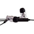 Фото #4 товара V7 3.5 mm Noise Isolating Stereo Earbuds with In-line Mic - iPad - iPhone - Mp3 - iPod - iPad - Tablets - Smartphone - Laptop Computer - Chromebook - PC - Aluminum - Headset - In-ear - Calls & Music - Silver - Binaural - Play/Pause