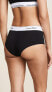 Фото #2 товара Calvin Klein 174723 Womens Modern Cotton Boy Shorts Underwear Black Size Large