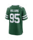 Фото #3 товара Men's Quinnen Williams Legacy Green New York Jets Game Jersey