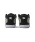 DC Net 302361-KBA Mens Black Nubuck Lace Up Skate Inspired Sneakers Shoes