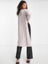 Фото #3 товара Vero Moda Tall longline cardigan in pink