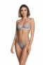 I.D.Sarrieri Womens French Silver Goddess Lace Mesh Brief Size 0 (XS)