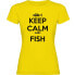 Фото #2 товара KRUSKIS Keep Calm And Fish short sleeve T-shirt