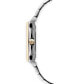 ფოტო #3 პროდუქტის Women's Swiss Toccata Diamond Accent Two-Tone Stainless Steel Bracelet Watch 23x28mm