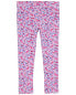 Baby Floral Knit Leggings - Floral 12M