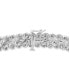 ფოტო #3 პროდუქტის Diamond S Link Bracelet (1 ct. t.w.) in Sterling Silver