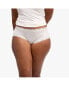 ფოტო #1 პროდუქტის Plus Size Soft Silk Lace Brief