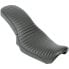 LEPERA Cobra 2-Up Pleated Stitch Harley Davidson Fld 1690 Dyna Switchback motorcycle seat - фото #2