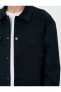 Фото #24 товара Gömlek Ceket Cep Detaylı Çıtçıt Düğmeli Klasik Yaka