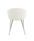 Фото #5 товара Claire Contemporary Glam Chair
