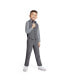 ფოტო #1 პროდუქტის Little Boys Linen Look Machine Washable Vest Set