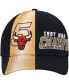 Фото #4 товара Men's Black Chicago Bulls Hardwood Classics 1997 NBA Champions Stretch Snapback Hat