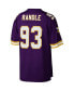 Фото #4 товара Men's John Randle Purple Minnesota Vikings Legacy Replica Jersey