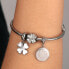 Playful steel bracelet for luck Drops SCZ1183