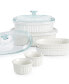 French White 10 Piece Bakeware Set, Created for Macy's