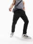 Фото #1 товара ASOS DESIGN skinny chinos with elastic waist in black