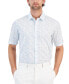ფოტო #1 პროდუქტის Men's Geo-Pattern Shirt, Created for Macy's