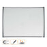 NOBO 58x43 cm Magnetic Whiteboard With Arched Frame