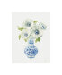 Фото #1 товара Danhui Nai Floral Chinoiserie White I Canvas Art - 19.5" x 26"