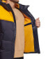 Men's Colorblock Performance Hooded Puffer Jacket