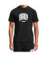 ფოტო #3 პროდუქტის Men's Black Varsity T-shirt