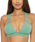 Women's Color Code Cutout Bikini Top