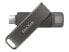 SanDisk iXpand Luxe"Schwarz USB-C + Lightning 64 GB