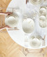 Фото #4 товара Porcelain Classic White Pasta Bowls, Set of 4