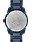 ფოტო #3 პროდუქტის Men's Swiss Bold Verso Blue Ion-Plated Steel Bracelet Watch 42mm