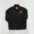 Levis San Francisco 49ers Levi's Black Twill Trucker Button-Up Jacket 181940001