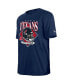 Фото #2 товара Men's Navy Houston Texans Team Logo T-shirt