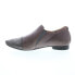 Фото #3 товара Think! Guad Slip On 80281-I46 Womens Gray Leather Slip On Loafer Flats Shoes 36