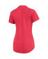 ფოტო #4 პროდუქტის Women's Red Toronto Raptors Phoebe Super Soft Tri-Blend T-shirt