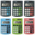MILAN Display Box 12 Calculators 8 Digit Pocket