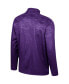 ფოტო #2 პროდუქტის Men's Purple Kansas State Wildcats The Machine Half-Zip Jacket