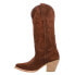 Фото #3 товара Ferrini Quinn Snip Toe Cowboy Womens Brown Casual Boots 8486106