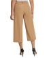 ფოტო #2 პროდუქტის Women's Cropped Wide-Leg Pants