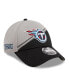 Men's Gray, Black Tennessee Titans 2023 Sideline 9FORTY Adjustable Hat