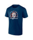 Men's Navy Detroit Tigers X 2023 SummerSlam T-shirt